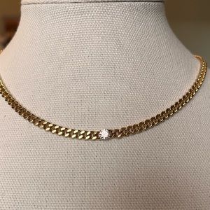 Gorgeous PAJ 925 gold plated necklace and bracelet set